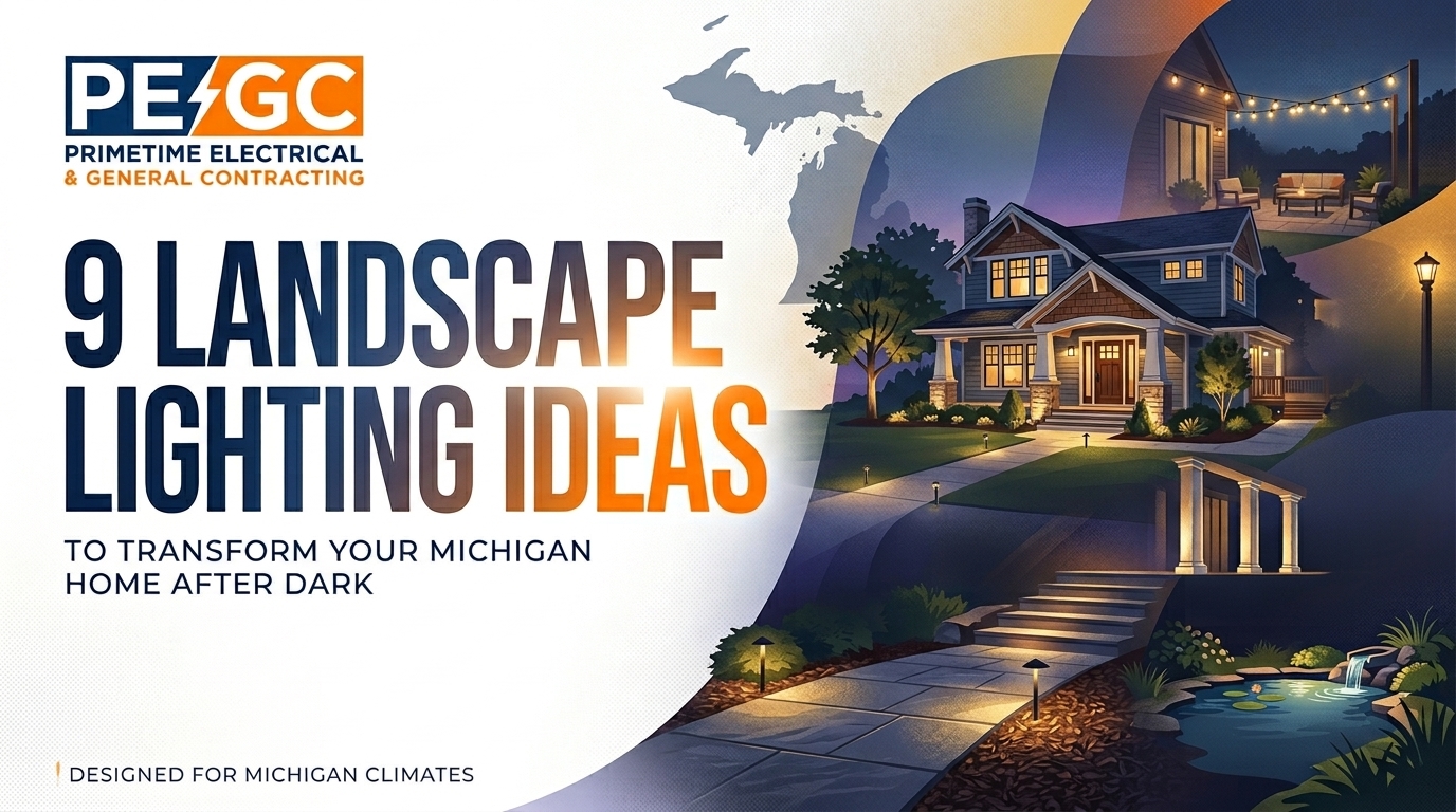 9 Landscape Lighting Ideas to Transform Your Michigan Home After Dark