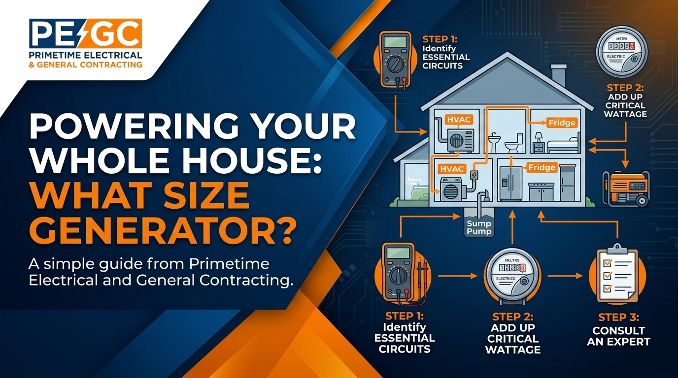 How Big of a Generator Do I Need to Power My Whole House