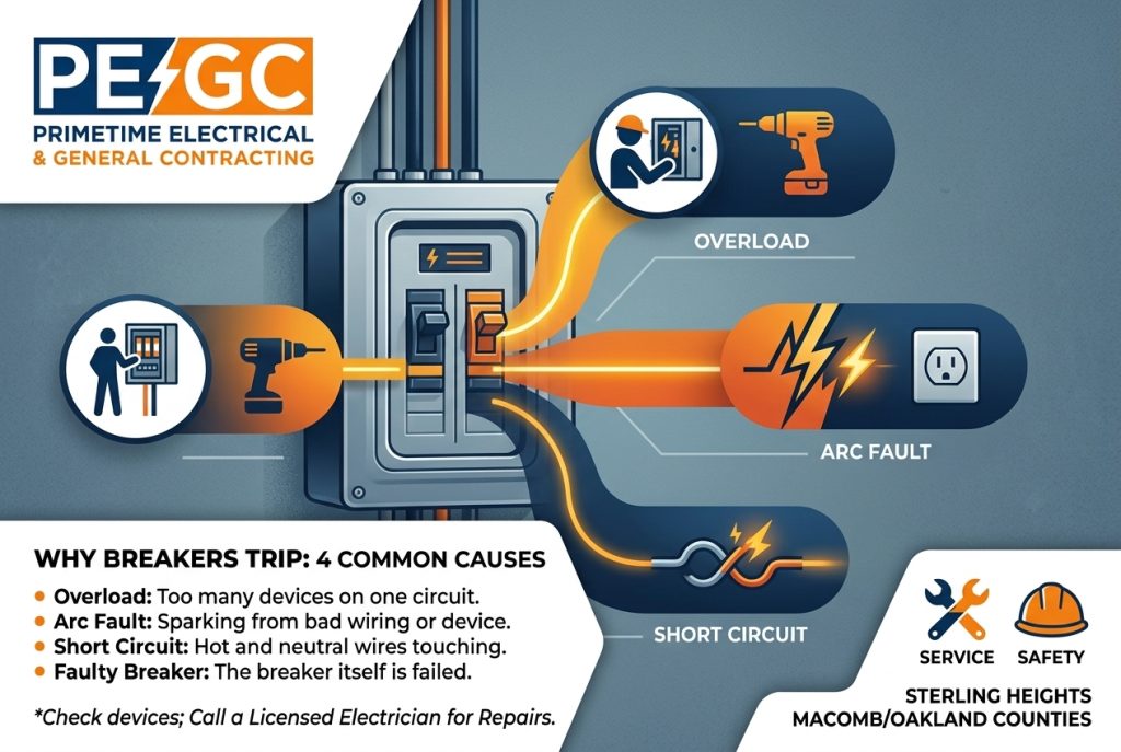 The Most Common Reasons Breakers Keep Tripping